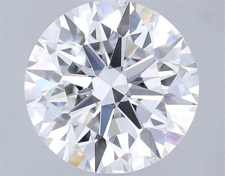 Diamant Rond 2.87 ct - Couleur D - Pureté VS1