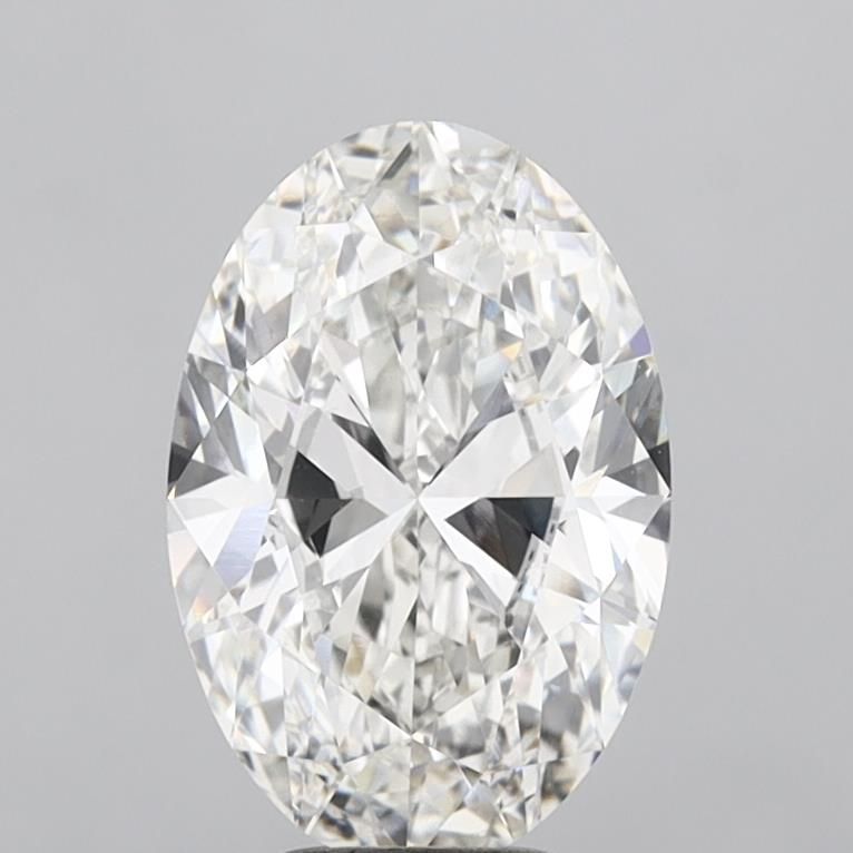5.06 ct. oval Lab Grown Diamond front image