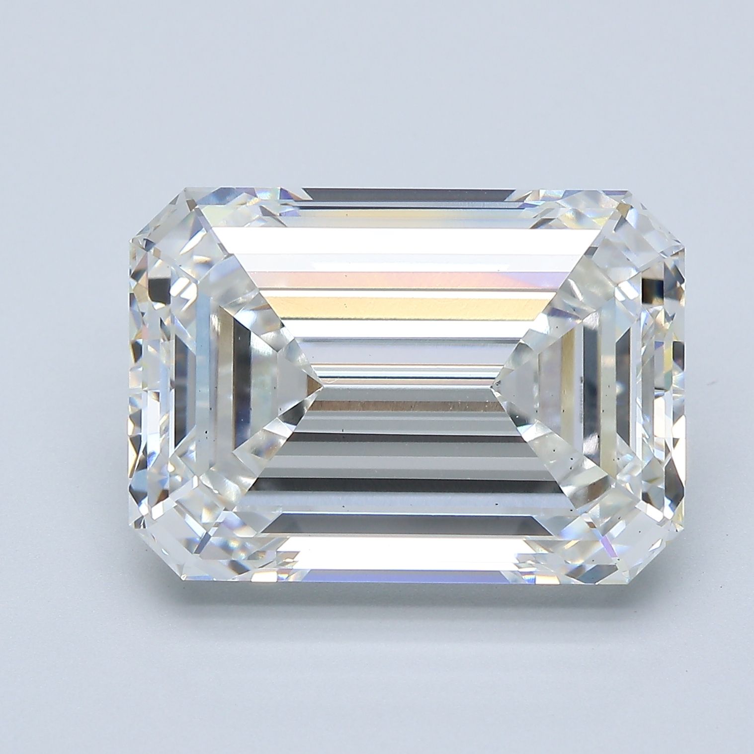 12.16 ct. emerald Lab Grown Diamond front image