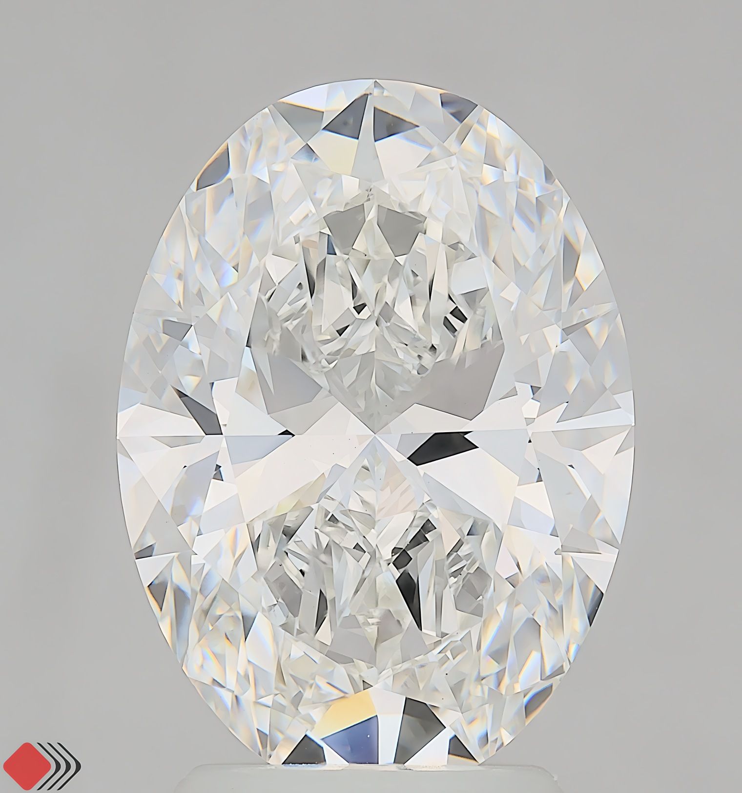 3.06 ct. oval Lab Grown Diamond front image