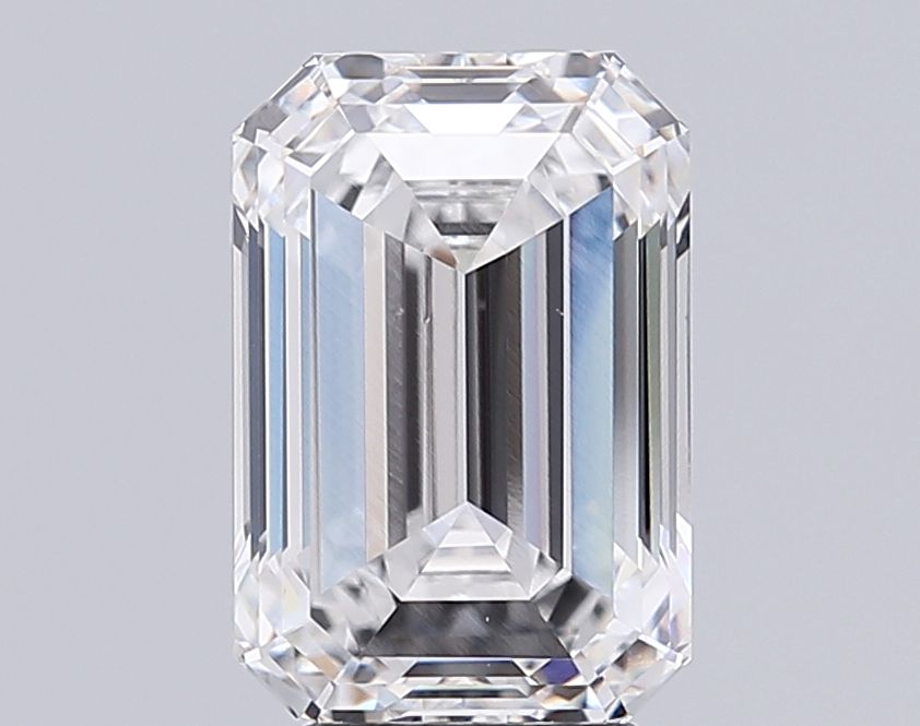 5.01 ct. emerald Lab Grown Diamond front image
