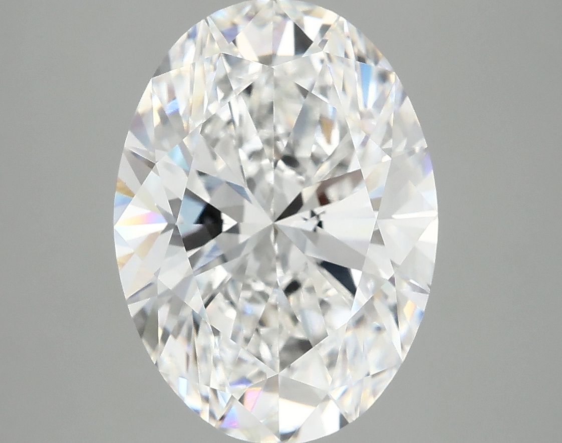 5.00 ct. oval Lab Grown Diamond front image