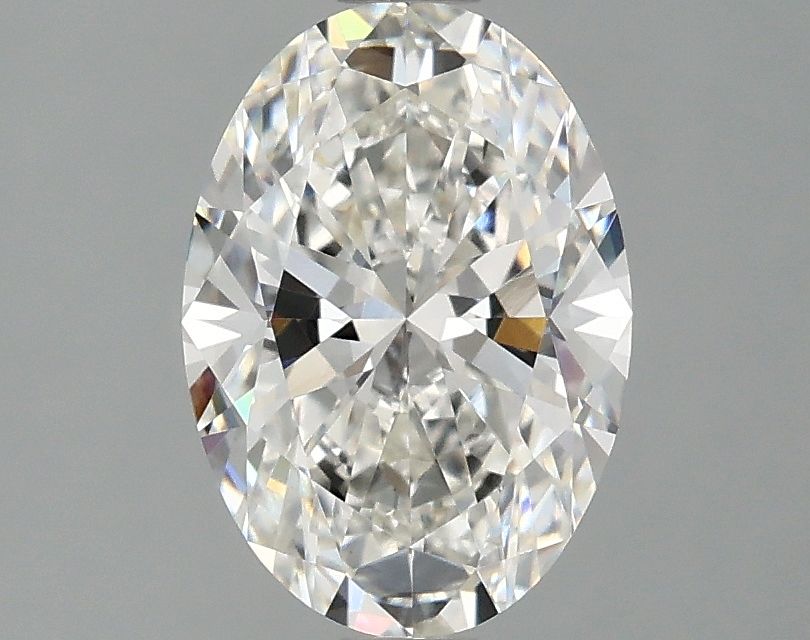 1.57 ct. oval Lab Grown Diamond front image