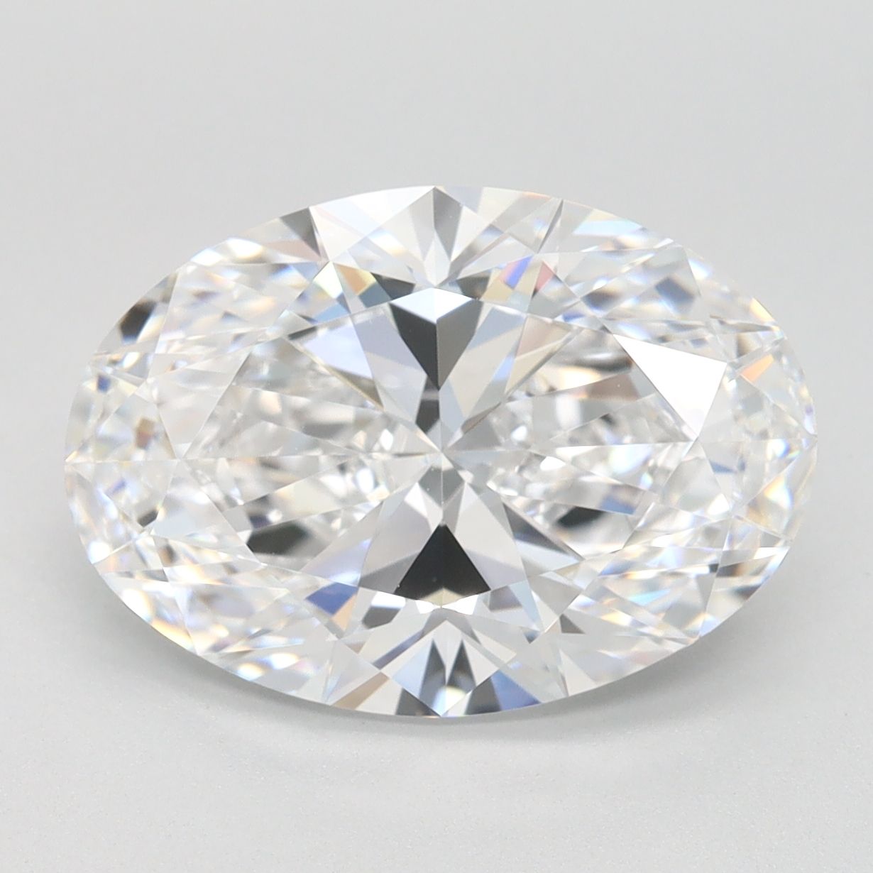 3.64 ct. oval Lab Grown Diamond front image