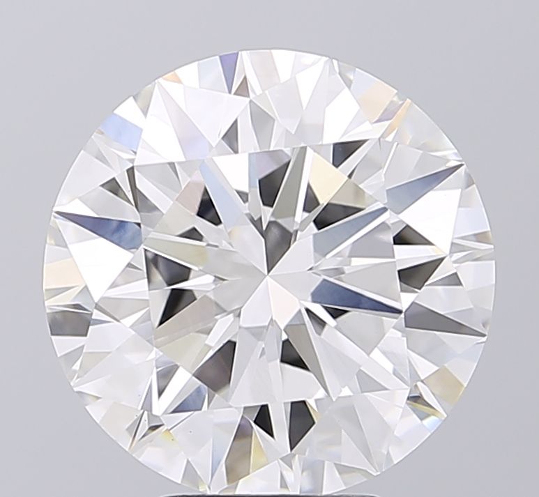 5.26 ct. round Lab Grown Diamond front image