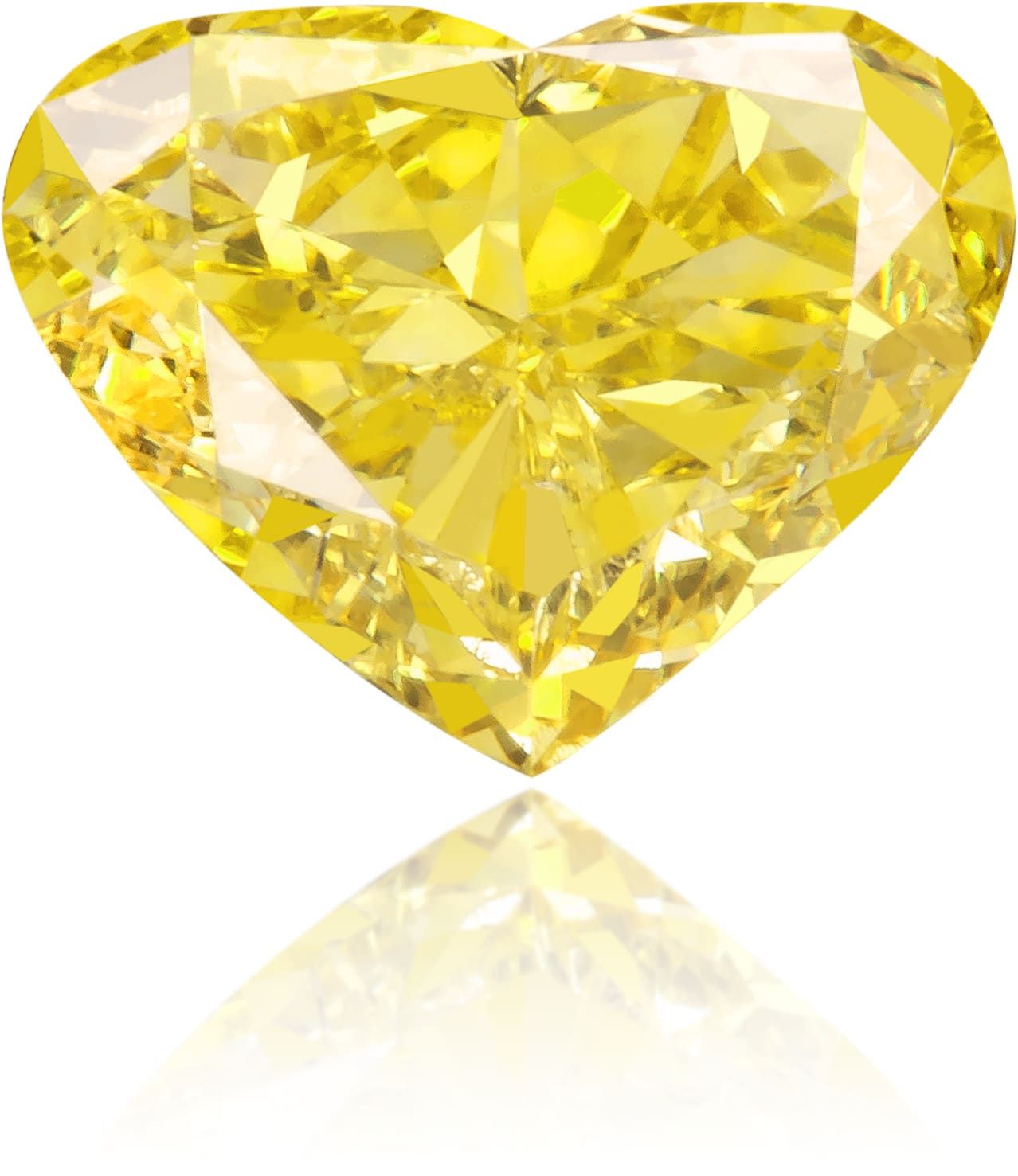 Diament 0.69 ct Fancy Vivid Yellow/SI1