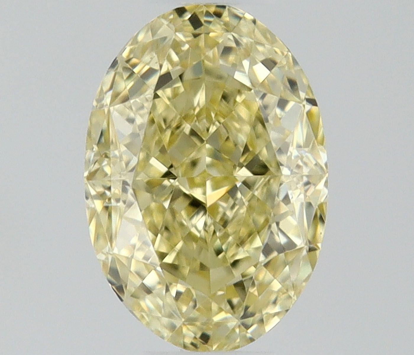 Diament 0.4 ct Fancy Light Yellow/VVS2