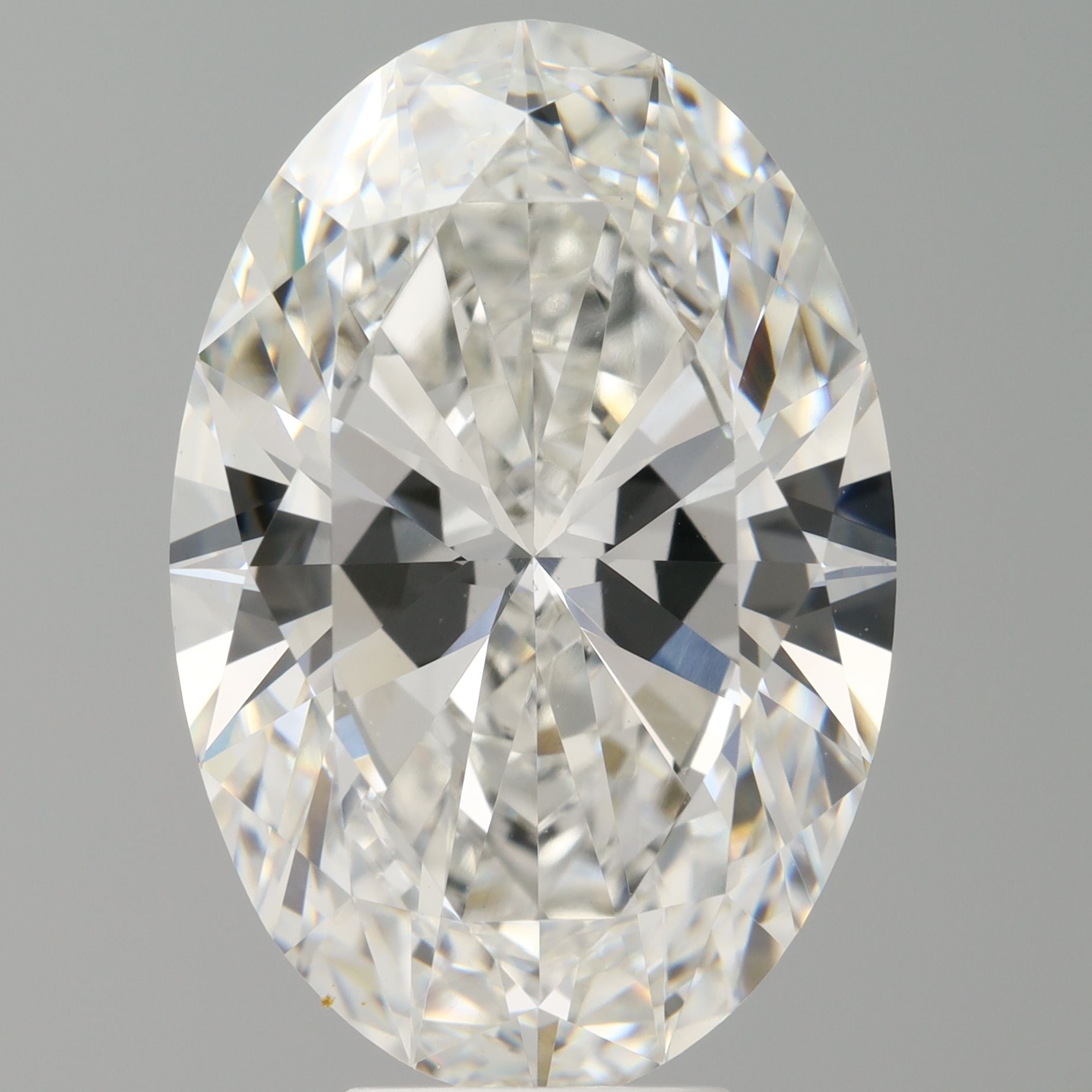 7.58 ct. oval Lab Grown Diamond front image
