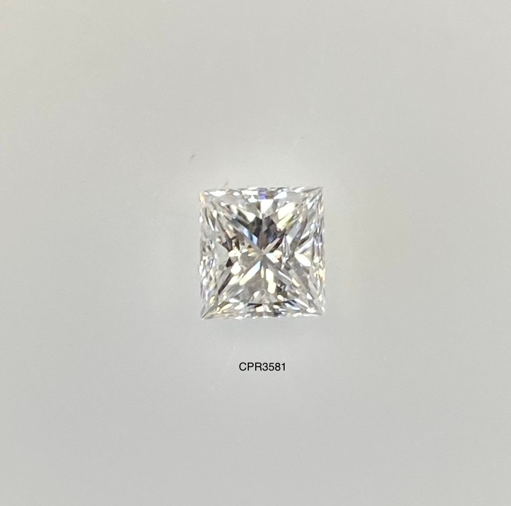 0.55ct Princess diamond