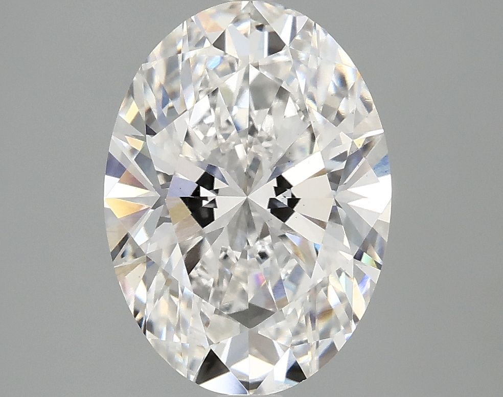 3.02 ct. oval Lab Grown Diamond front image