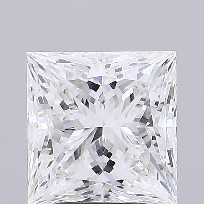 3.34 ct. princess Lab Grown Diamond front image