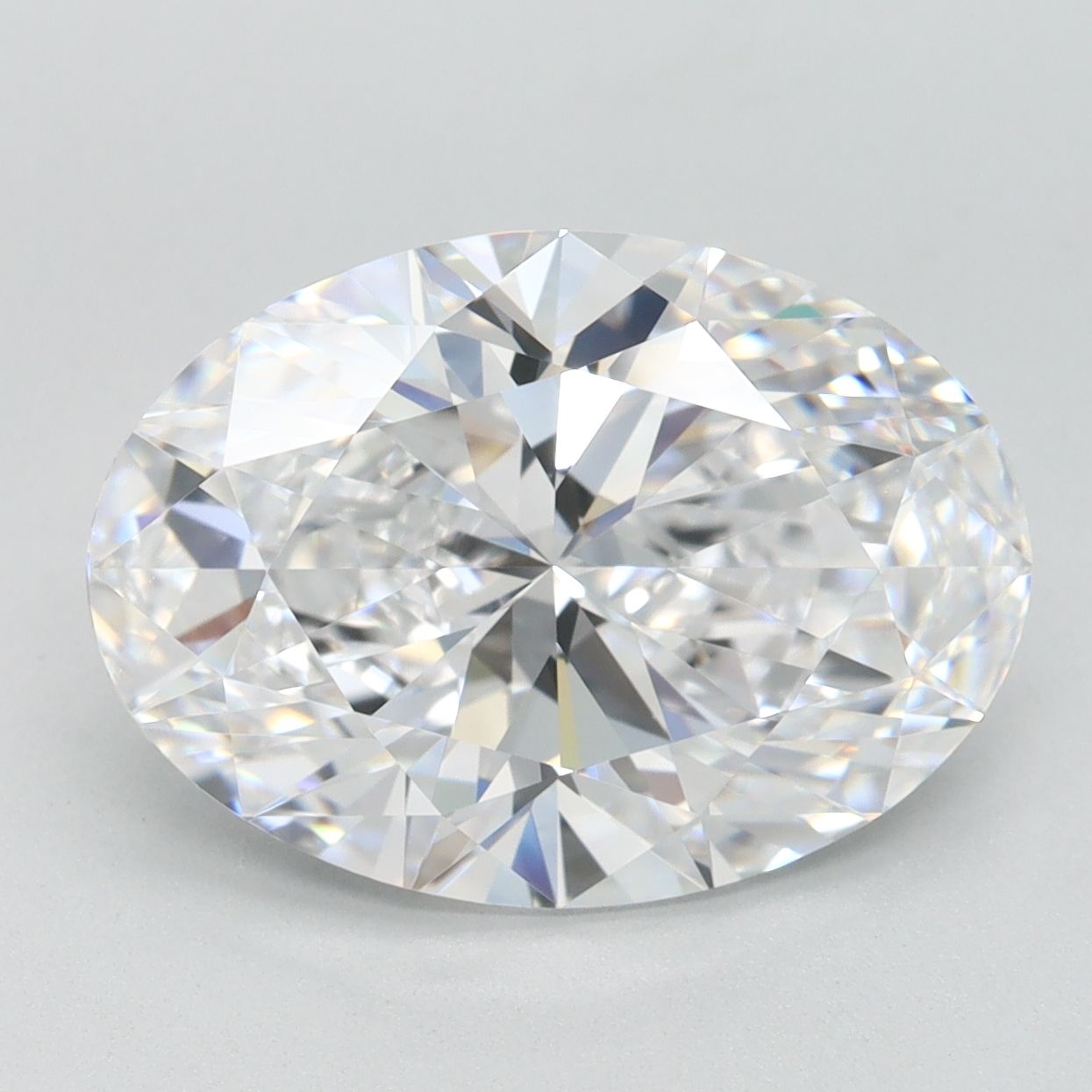 4.06 ct. oval Lab Grown Diamond front image