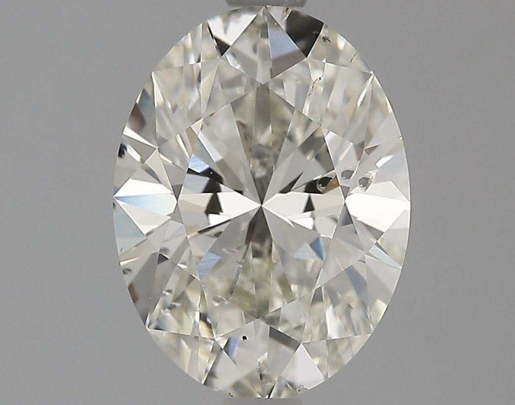 2.01 ct. oval Lab Grown Diamond front image