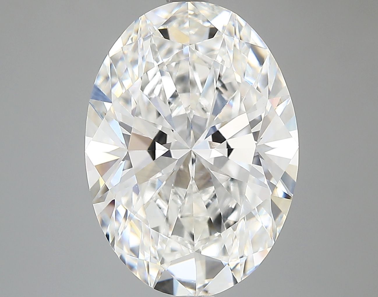 4.85 ct. oval Lab Grown Diamond front image