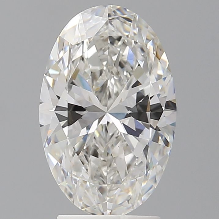 3.07 ct. oval Lab Grown Diamond front image