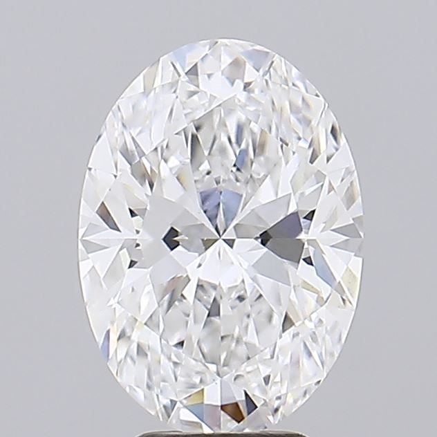 3.47 ct. oval Lab Grown Diamond front image