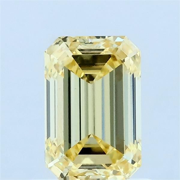 1.01 CT Fancy Yellow EMERALD