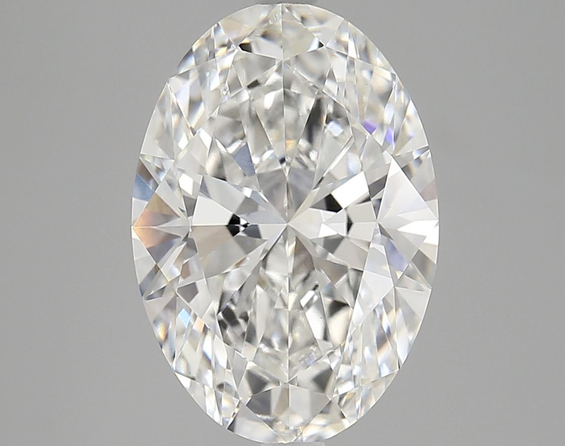 4.57 ct. oval Lab Grown Diamond front image