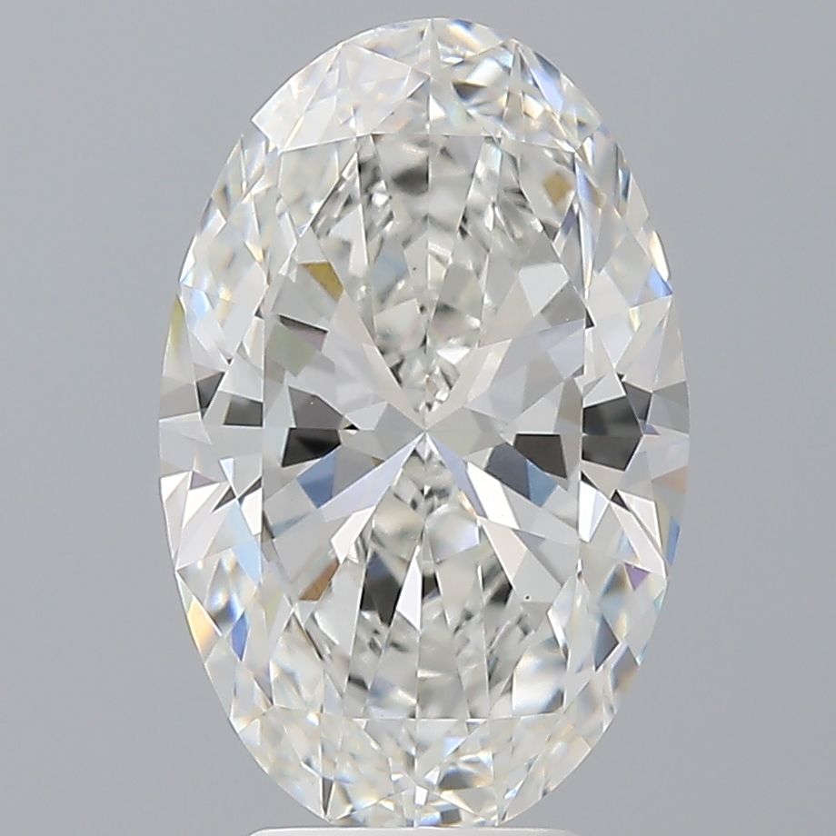 4.10 ct. oval Lab Grown Diamond front image