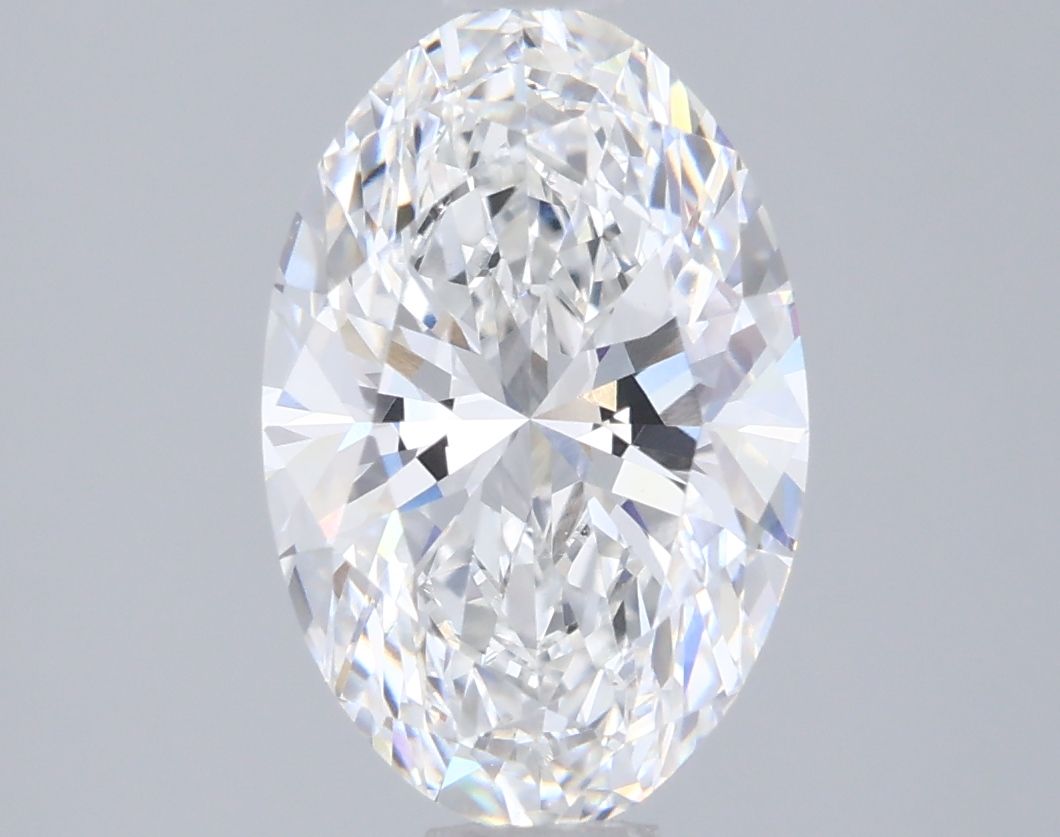 2.02 ct. oval Lab Grown Diamond front image