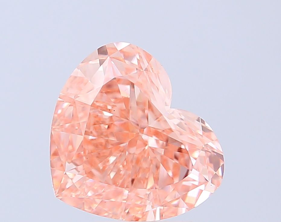 5.02 ct. heart Lab Grown Diamond front image