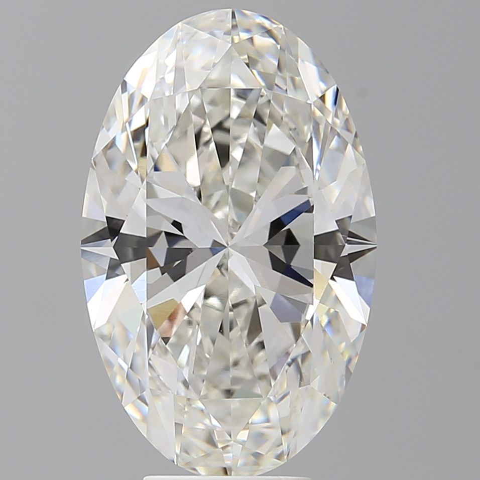 6.59 ct. oval Lab Grown Diamond front image