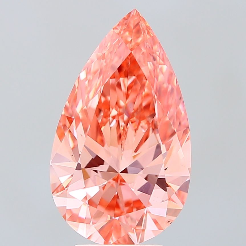 4.05 ct. pear Lab Grown Diamond front image