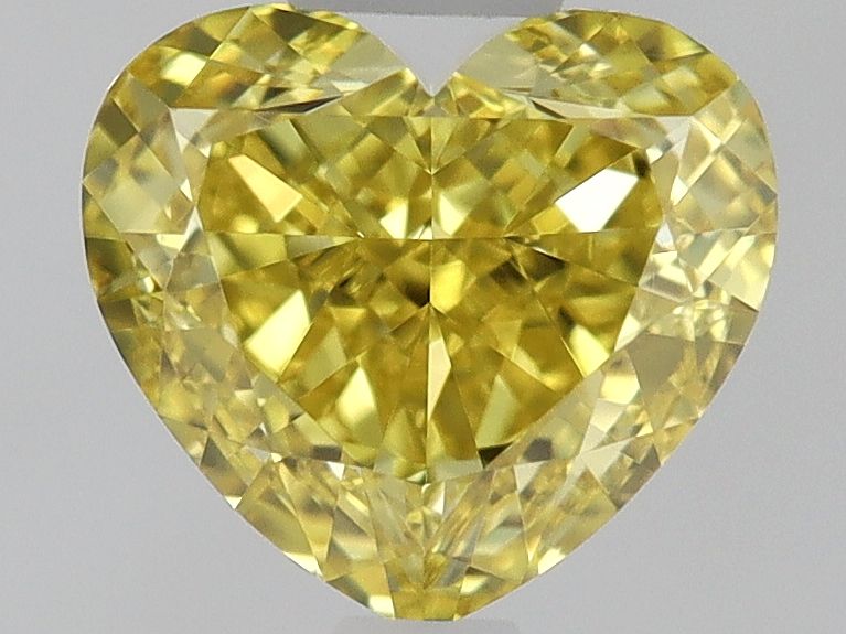 Diament 0.5 ct Fancy Vivid Yellow/VVS1