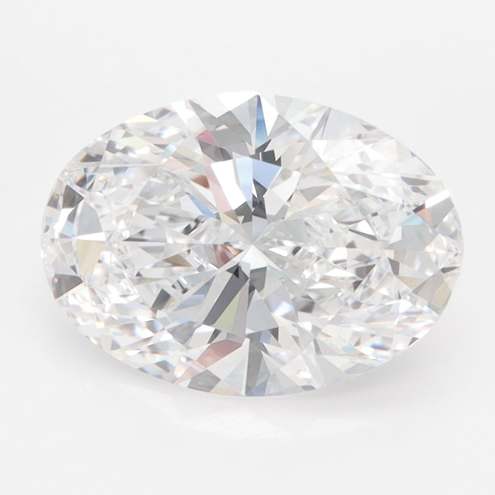 3.07 ct. oval Lab Grown Diamond front image