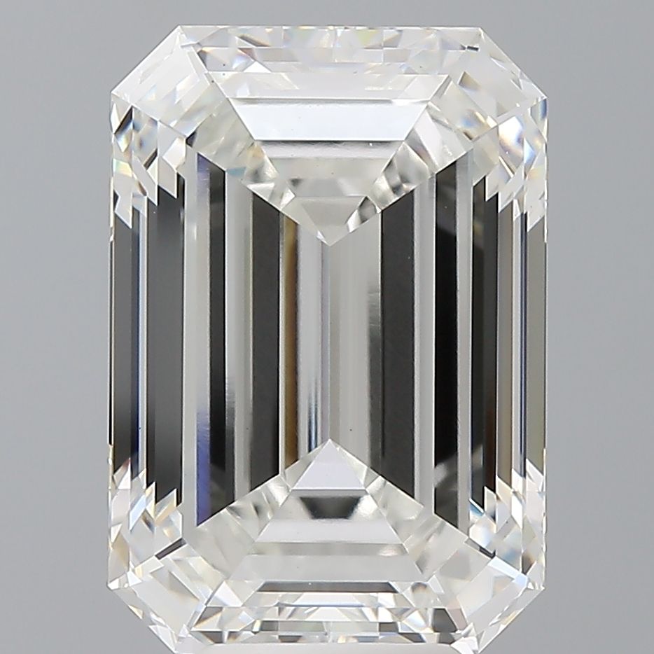 7.60 ct. emerald Lab Grown Diamond front image