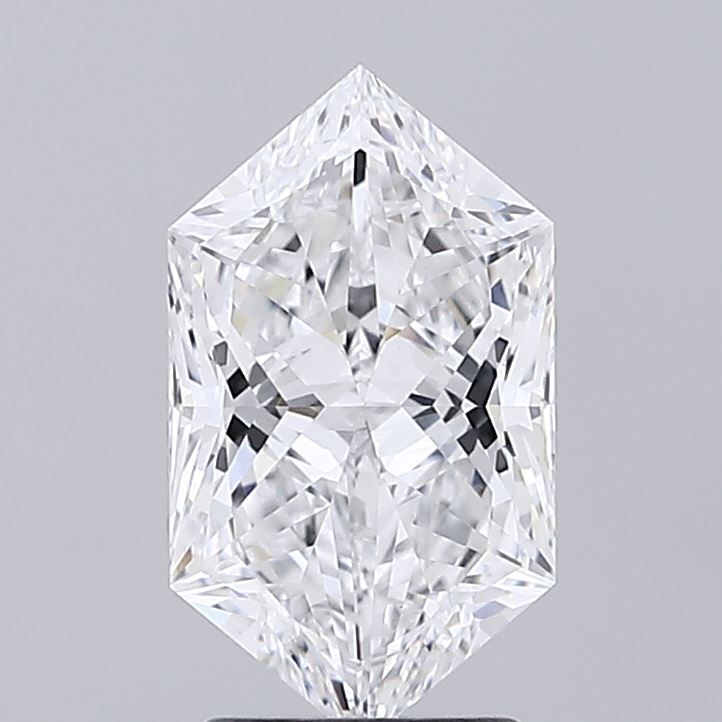 2.56 ct lab-grown Hexagonal Diamond