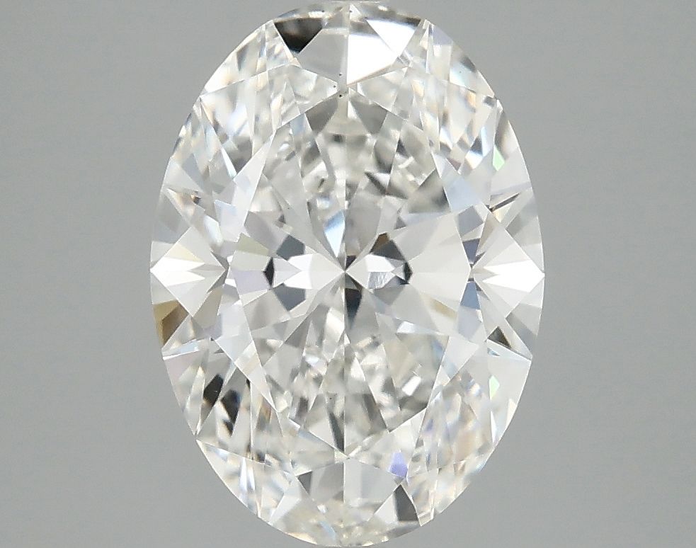 2.92 ct. oval Lab Grown Diamond front image