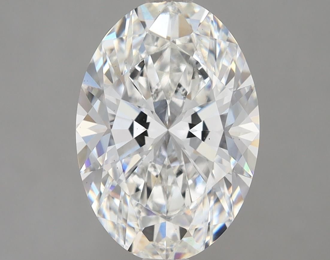 3.38 ct. oval Lab Grown Diamond front image