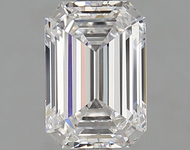 Diamant Émeraude 1.57 ct - Couleur D - Pureté VVS2