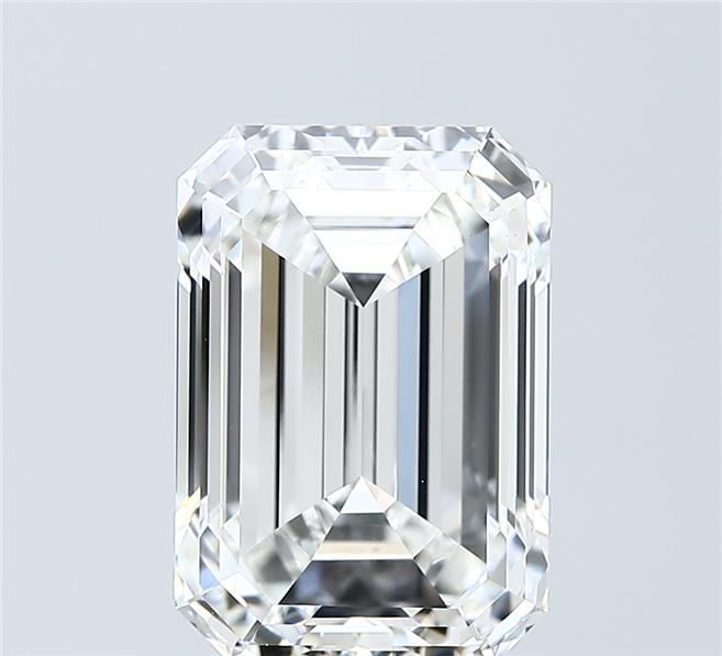6.06 ct. emerald Lab Grown Diamond front image