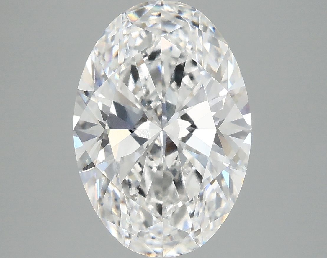 3.95 ct. oval Lab Grown Diamond front image