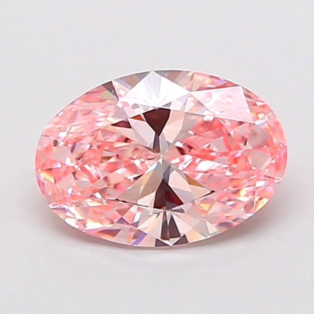 1.02 CT Fancy Vivid Pink OVAL