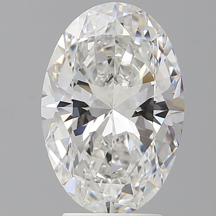 3.56 ct. oval Lab Grown Diamond front image