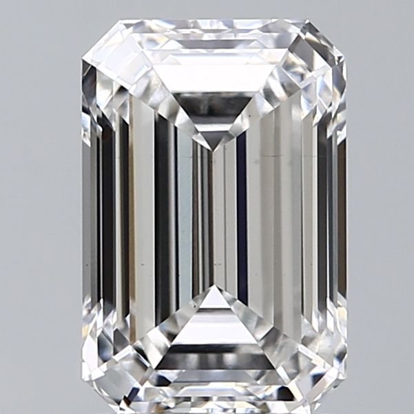 1.58 ct. emerald Lab Grown Diamond front image