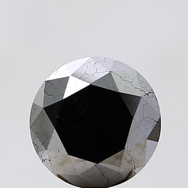Diament 2.42 ct Fancy Black/VS2