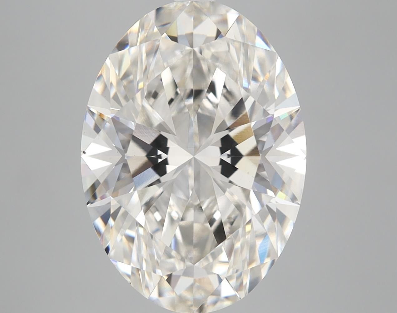 5.51 ct. oval Lab Grown Diamond front image