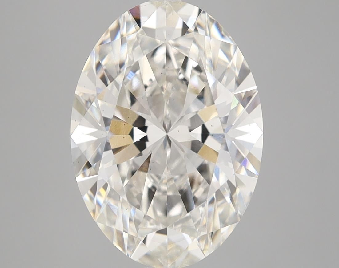 3.57 ct. oval Lab Grown Diamond front image