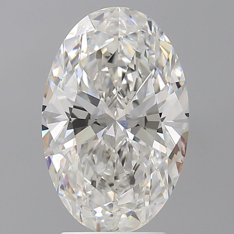 3.57 ct. oval Lab Grown Diamond front image