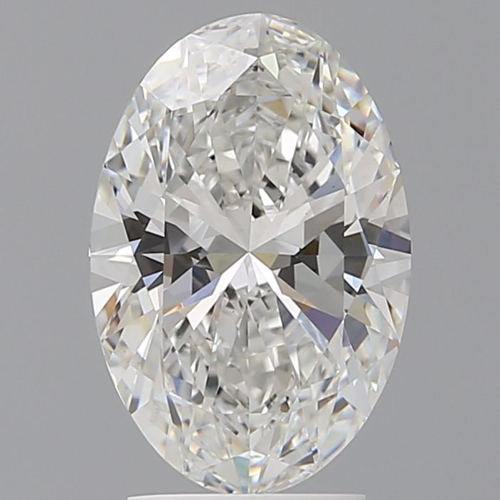 3.02 ct. oval Lab Grown Diamond front image