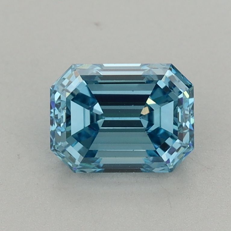 1.08 CT Fancy Vivid Blue EMERALD