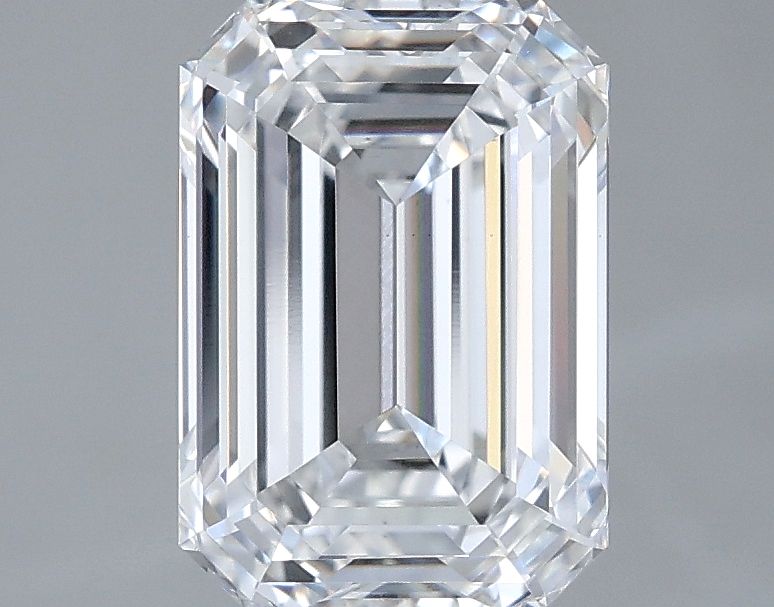 2.57 ct. emerald Lab Grown Diamond front image