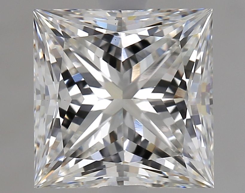 2.70 ct. princess Lab Grown Diamond front image