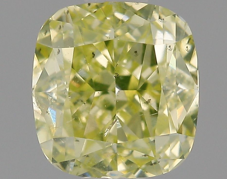 Diament 0.74 ct Fancy Yellow/SI2