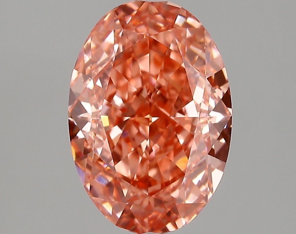 3.80 ct. oval Lab Grown Diamond front image