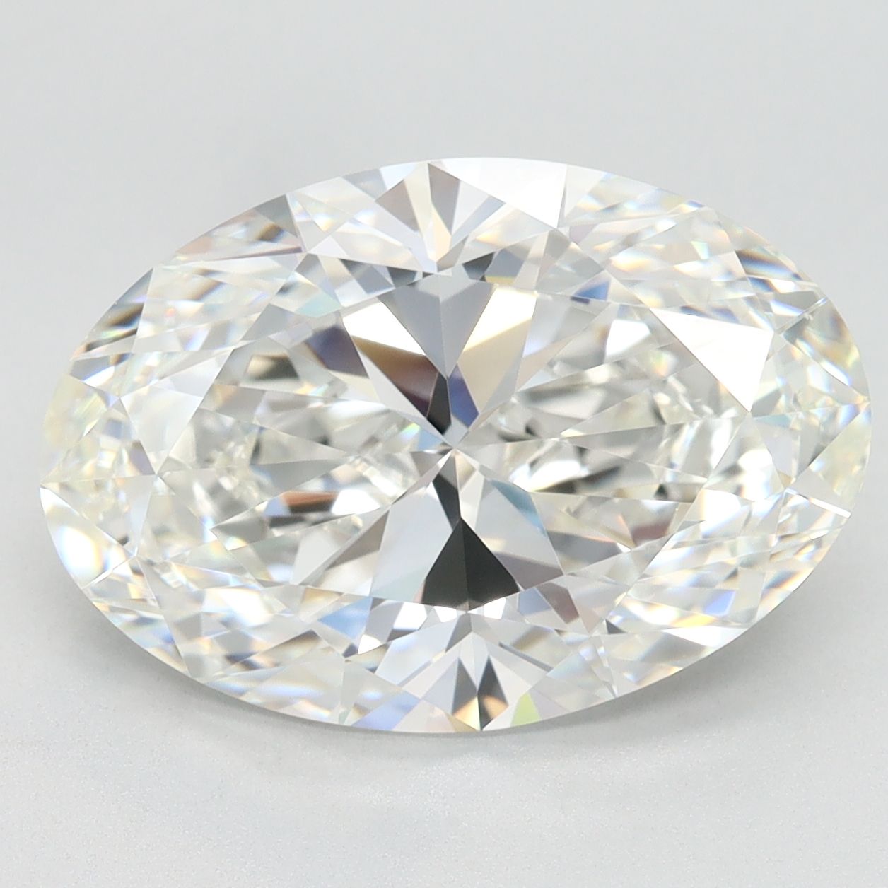 5.02 ct. oval Lab Grown Diamond front image